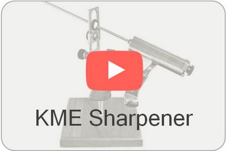 KME Axe Sharpener Kit, sharpening system for axes