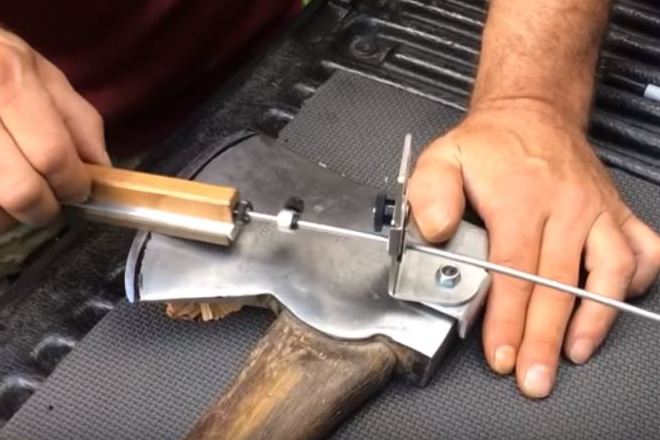 The KME Broadhead Sharpener